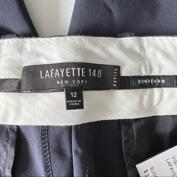 Lafayette 148 Downtown Pant - Navy | 12 NWT - Picture 7 of 9